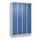 locker,HxBxD 1950x1200x500mm,4vak,vak B 300mm,draaigrendel,sokkel
