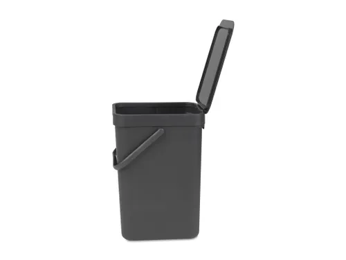 Afvalemmer Sort & Go 12 liter grijs Brabantia