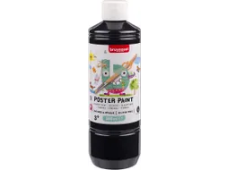 Plakkaatverf Bruynzeel zwart fles à 500ml