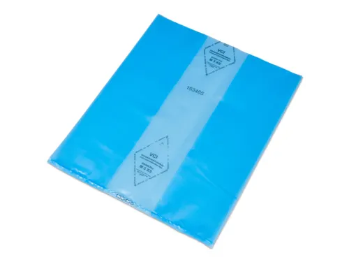 Branofol Hoes 80µm 280x330mm Zijvouw 200mm Blauw