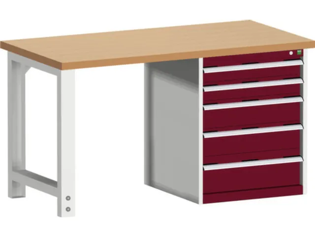 werkbank,HxBxD 840x1500x750mm,beukenblad,draagverm. 1500kg