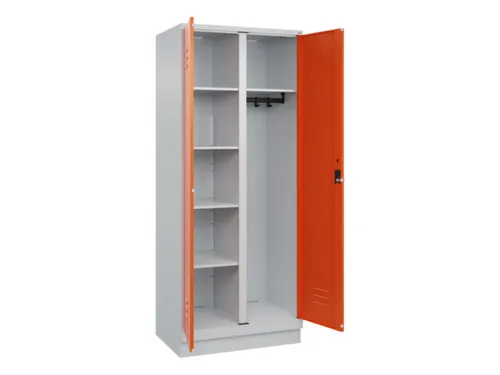 wasgoedverdeelkast,HxBxD 1950x800x500mm,vak B 400mm,draaigrendel