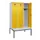locker met bank,HxBxD 2120x1200x815mm,3vak,vak B 400mm,cilinderslot