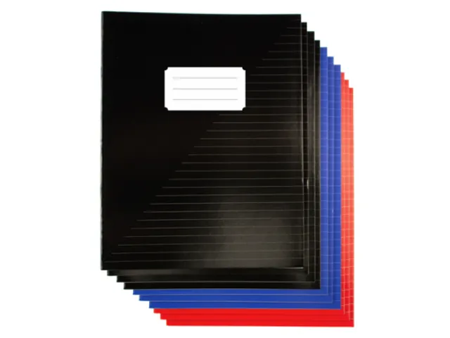 Schrift Kangaro A5 lijn 160 pagina's 60gr assorti pak à 10 stuks