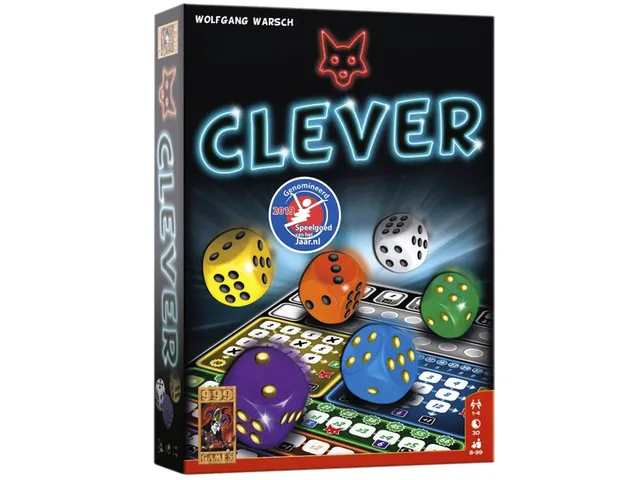 999Games Dobbelspel Clever 8+