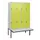 Dubbeldekse dekenkist,HxBxD 1950x1200x815mm,4x2vak.,vak B 300mm