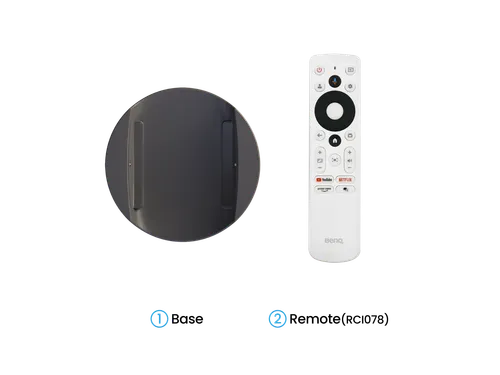 BenQ GV50, 500 ANSI lumens, DLP, 1080p (1920x1080), 100000:1, 16:9, 20