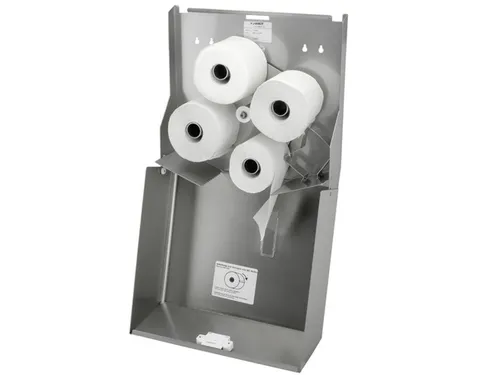 Toiletpapier Dispenser FFP RVS Voor 4 Rollen