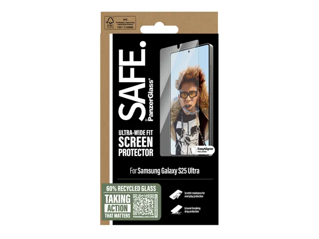 PanzerGlass SAFE. by Screen Protector Samsung Galaxy S25 Ultra | Ul