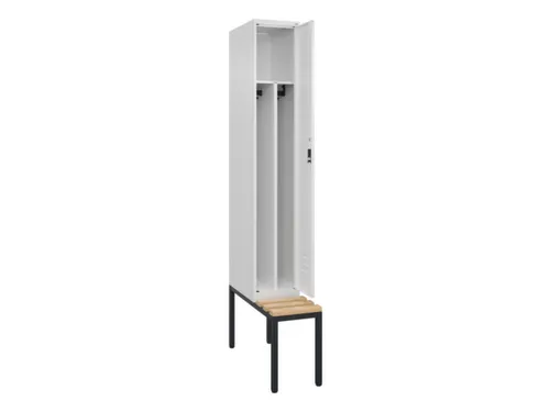 locker voor scheiding van kleding,HxBxD 2120x300x815mm,1vak