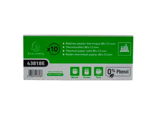 Exacompta Kassarol 43828E Wit 80mmx80mmx12mm 75 Meter 55 Gram - 1