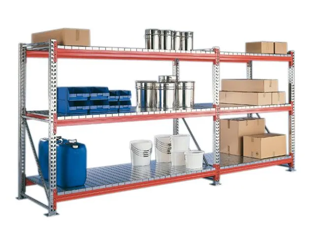 rayonnage grande largeur base+1xsuivant HxlxP 2200x4780x800mm