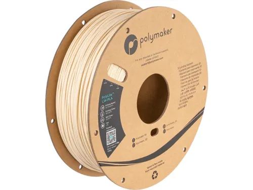 PolyLite LW-PLA 1,75mm wit 0,8kg 3D Filament