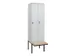 locker voor scheiding van kleding,HxBxD 2120x600x815mm,2vak