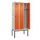 locker voor scheiding van kleding,HxBxD 2120x900x500mm,3vak