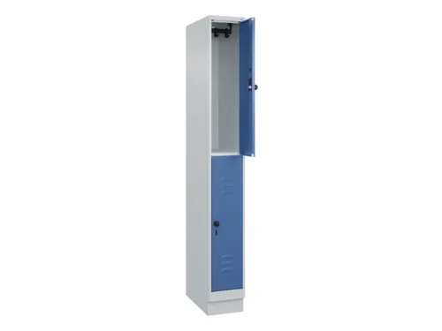 dubbeldekse locker,HxBxD 1950x250x500mm,1x2vak.,vak B 250mm
