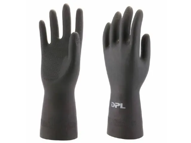 CMT Nova 65 heavy duty handschoen Rubber Zwart Maat M 7-7.5 144 paar