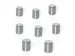 OUTLET magneten Be!board 8 stuks rond 8mm Zilver