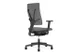 Siège De Bureau Pivotant Anthracite Piètement Noir Méc. Synchrone