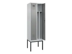 locker voor scheiding van kleding,HxBxD 2120x600x500mm,2vak