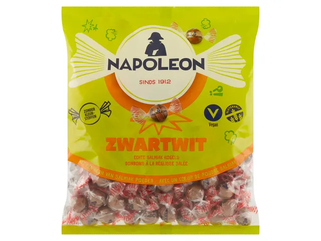 Snoep Napoleon zwart wit zak 1kg