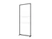 FlexFrame Modulair systeem beurswand 100x250cm Zwart frame