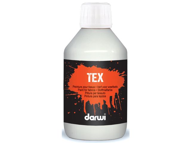 Vies Drijvende kracht Handvol textielverf Tex, 250 ml, wit | ArtSupplyShop.nl