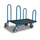 Platformwagen V. Lange Goederen Draagverm. 400Kg Laad H 280Mm