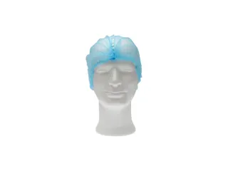 Haarnet CMT clip non-woven L 53cm detectie strip PP blauw 100 stuks - 2