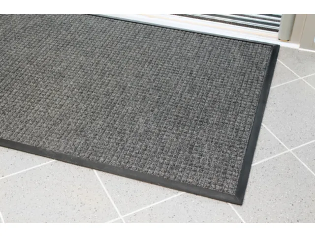 schoonloopmat,HxLxB 7x1500x850mm,rubber,met oppervlak in kubusvorm