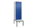 locker voor scheiding van kleding,HxBxD 2120x600x815mm,2vak