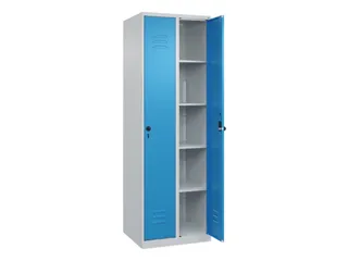 wasgoedverdeelkast,HxBxD 1850x600x500mm,vak B 300mm,draaigrendel - 2