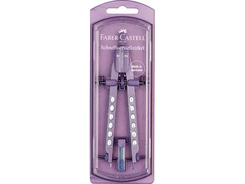Snelverstelpasser Faber-Castell Factory Sparkle assorti ocean, violet,