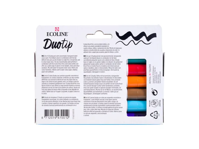 Duotip Talens Ecoline set à 12 stuks basis