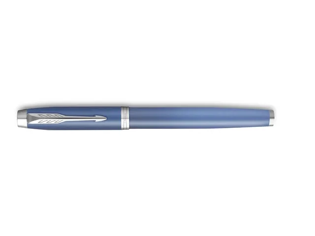 Parker IM Rituals Rollerpen Blauw CT Fijne punt in Giftbox
