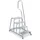 Montagetrap Aluminium H0 8m 4treden Platform Treden Traanplaat Leuning