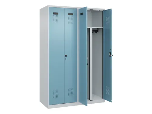 PBM-locker,HxBxD 1850x1200x500mm,4vak,vak B 300mm,draaigrendel