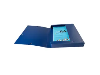 Klasseerdoos FOREVER PP rug 40mm blauw - 5