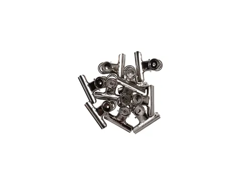 Papierklem MAUL Bulldog 50mm capaciteit 20mm zilver