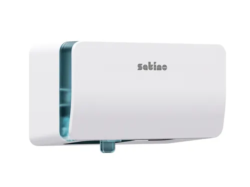 Toiletpapierdispesnser Satino MT1 Hyginity duo wit 333426