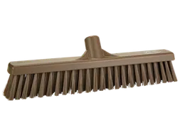 Hygiene 3174-66 combi veger bruin, hard/zachte vezels, 410mm
