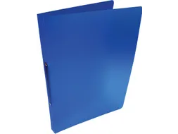 ringmap voor A4 PP 2 ringen 16 mm transparant blauw