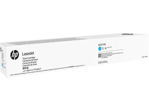 W2251A HP Toner 225A Color laserjet cartridge Cyan Blauw