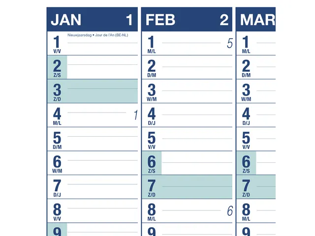 Muurplanner Kangaro 2027 NL uitwisbaar 70x100cm gratis marker/wisser