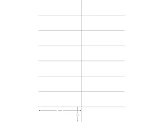 Etiketten 105x37mm wit 100 vel A4, doos à 1600 stuks - 2