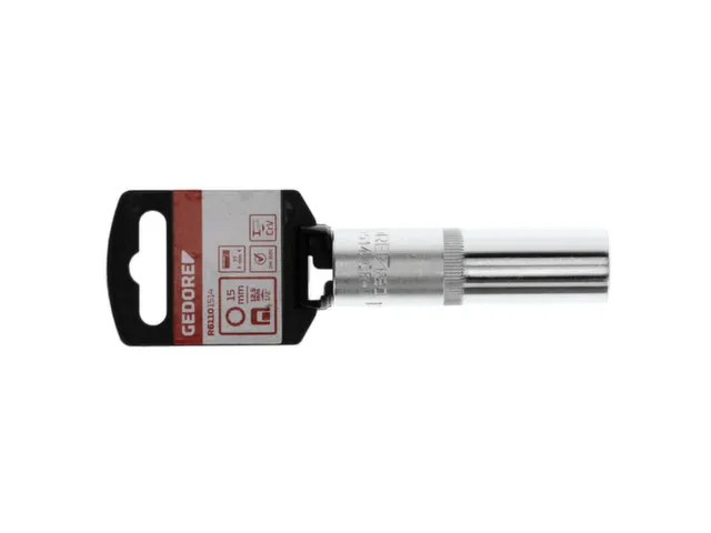 R61101514 Dopsleutel 1/2 inch 12-punt 15mm lengte 77mm