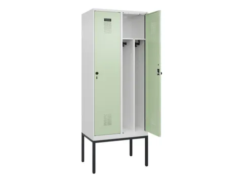 locker voor scheiding van kleding,HxBxD 2120x800x500mm,2vak