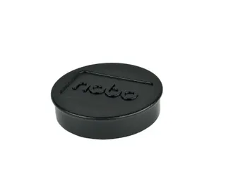 Magneet Nobo 38mm zwart 10 stuks - 1