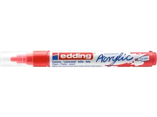 Acrylmarker edding e-5100 medium verkeersrood - 2