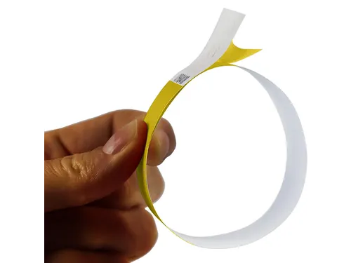 Polsband Combicraft Tyvek geel 100 stuks